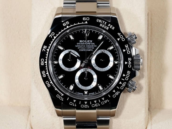 ロレックス デイトナ Ref.116500LN ステンレススチール ブラック文字盤