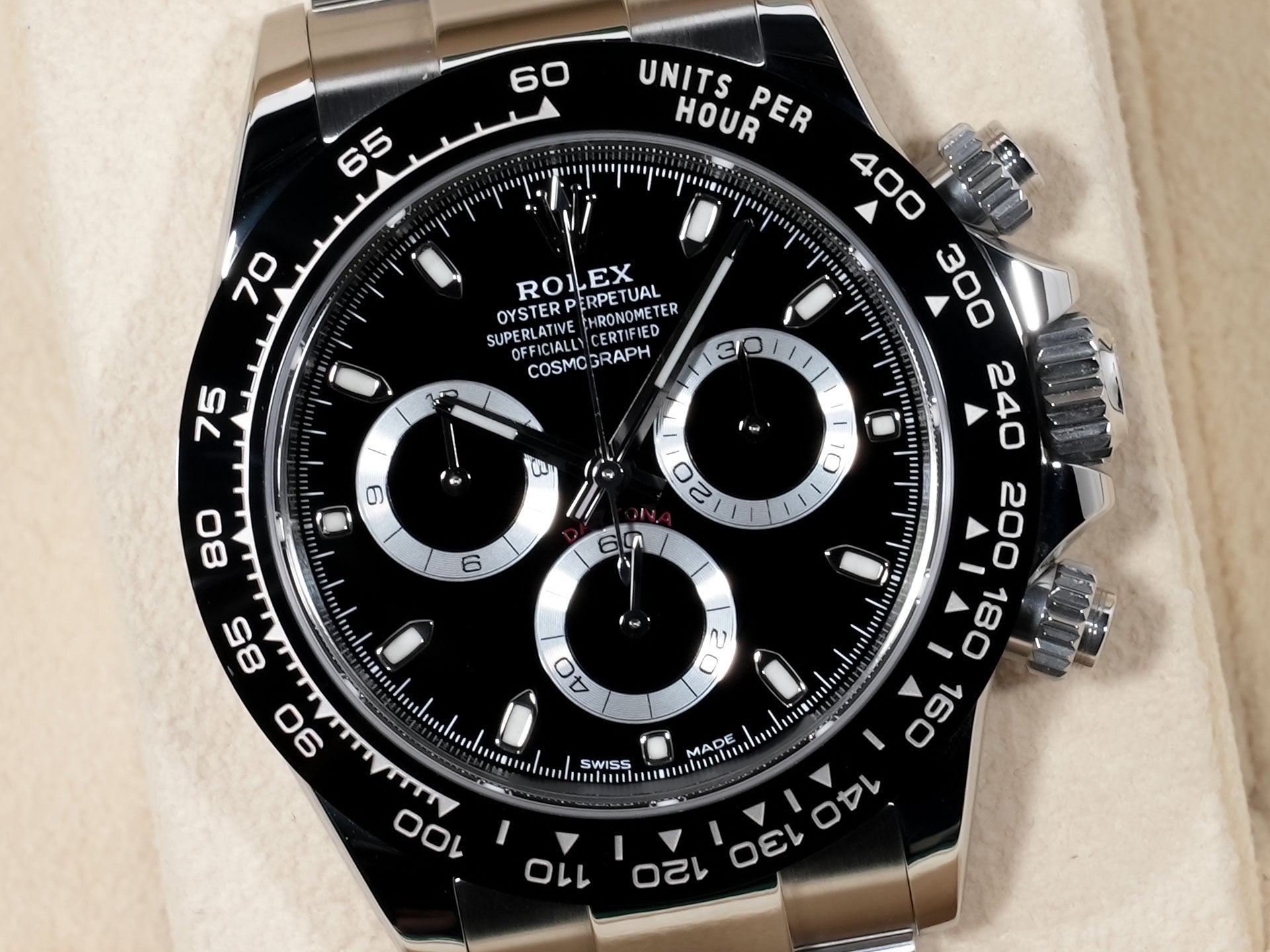 ロレックス デイトナ Ref.116500LN ステンレススチール ブラック文字盤