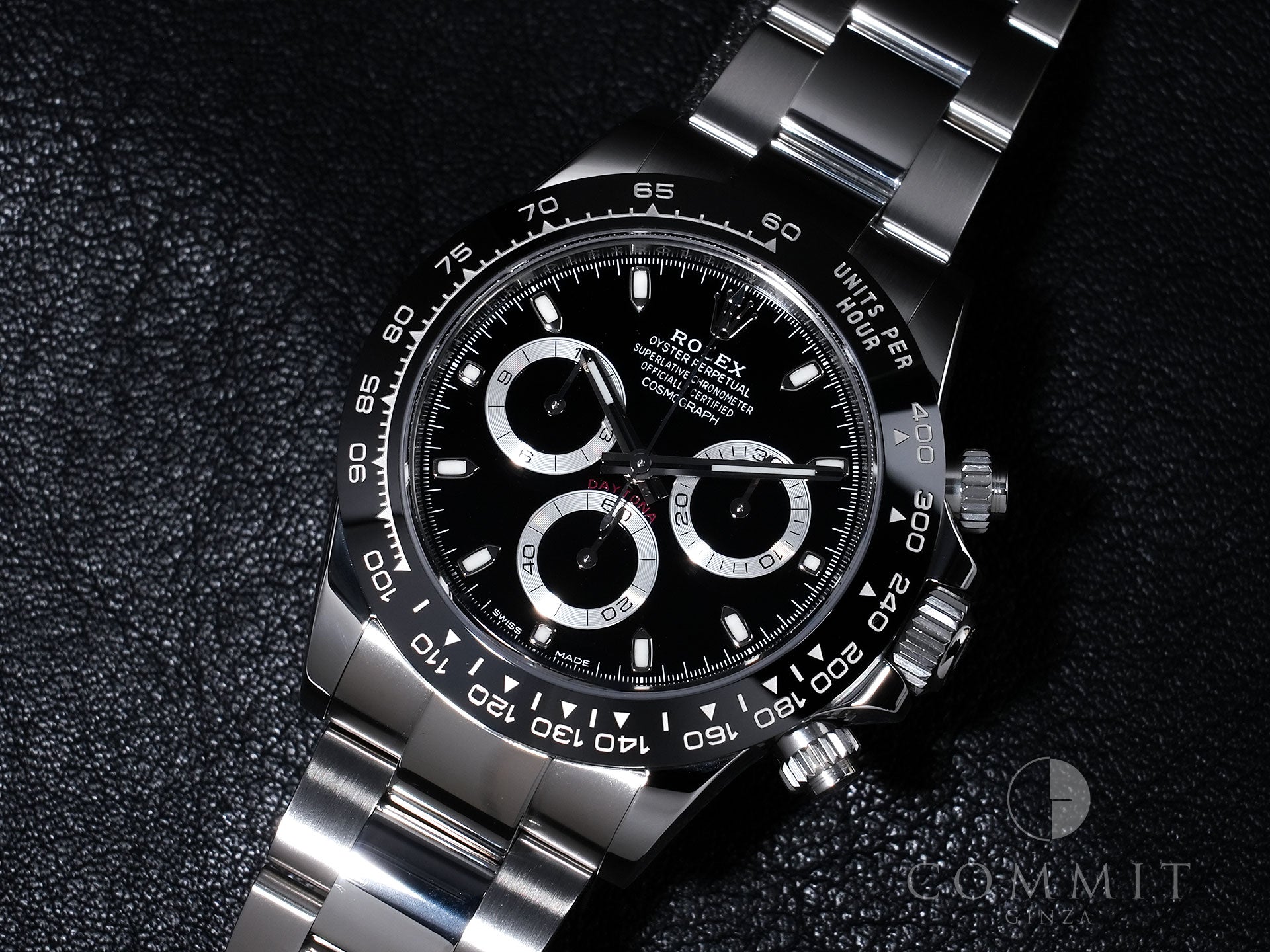 ロレックス デイトナ Ref.116500LN ステンレススチール ブラック文字盤