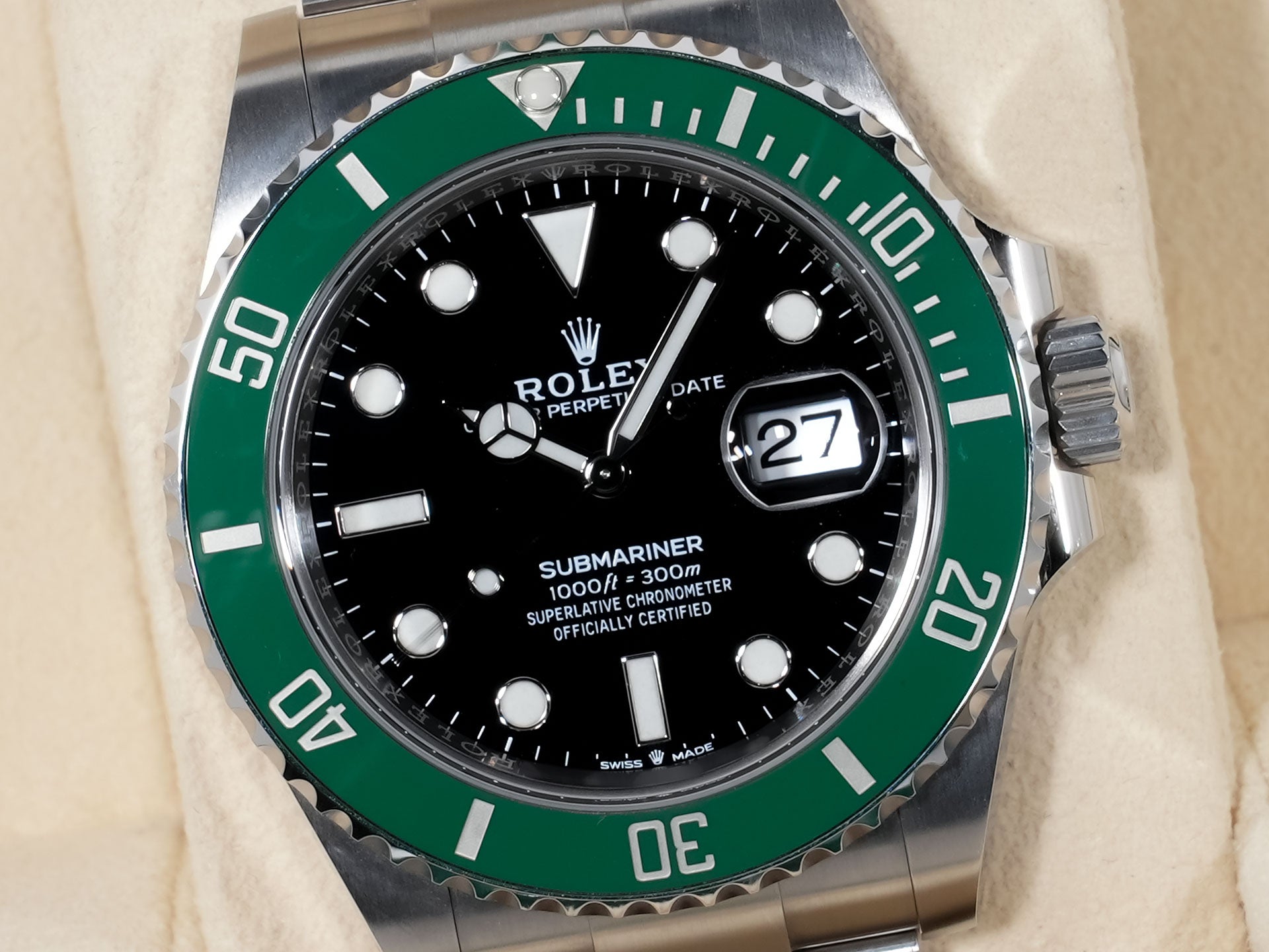 ロレックス サブマリーナー デイト Ref.126610LV SS ブラック文字盤 中古 pc8a7m8q