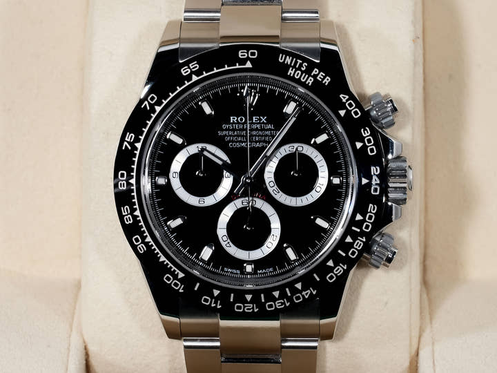 ロレックス デイトナ Ref.116500LN ステンレススチール ブラック文字盤