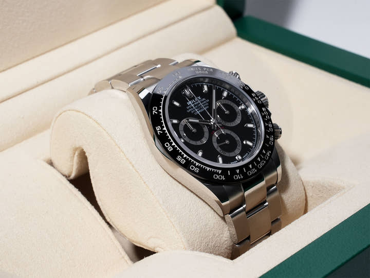 ロレックス デイトナ Ref.116500LN ステンレススチール ブラック文字盤