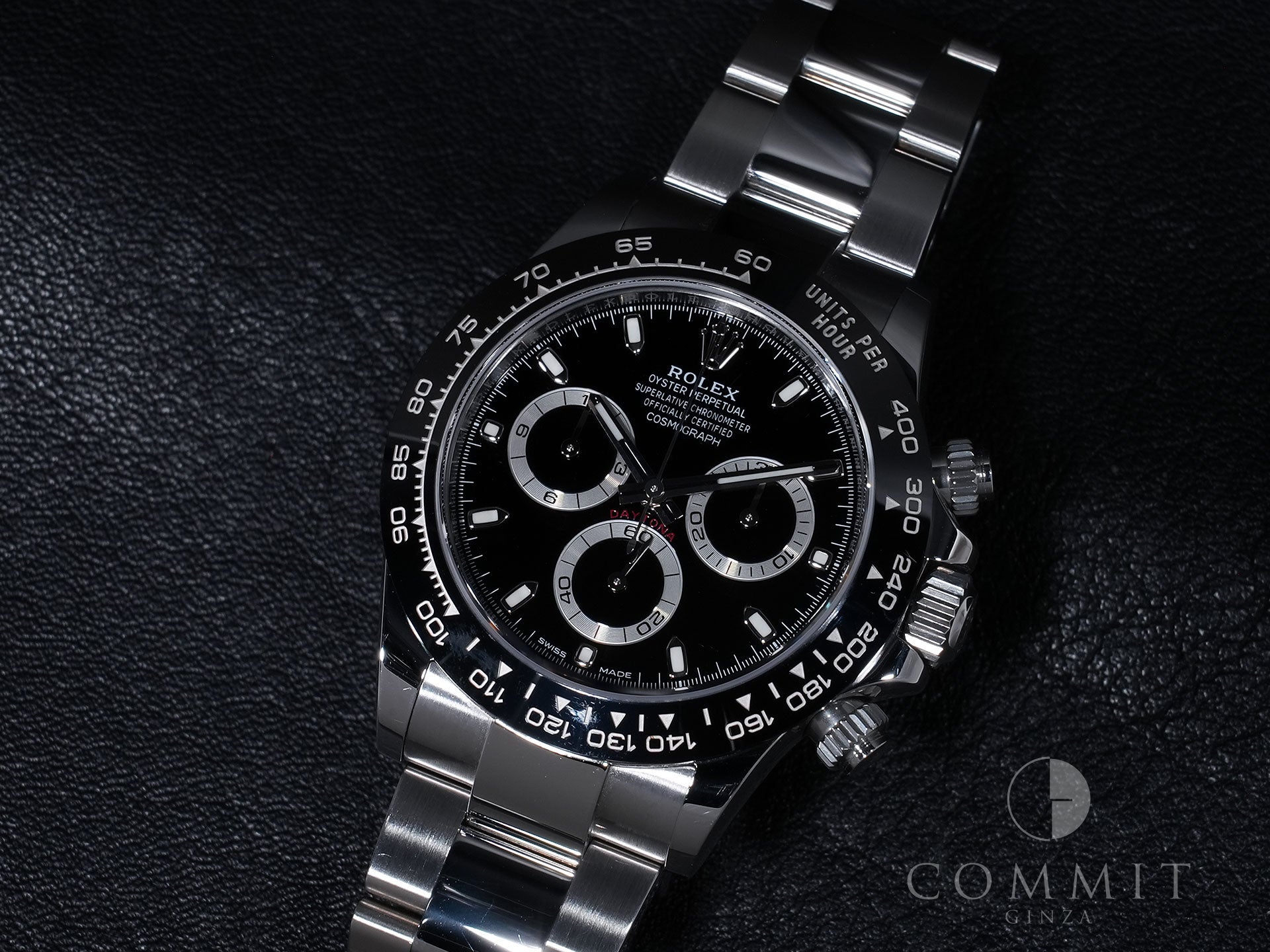 ロレックス デイトナ Ref.116500LN ステンレススチール ブラック文字盤