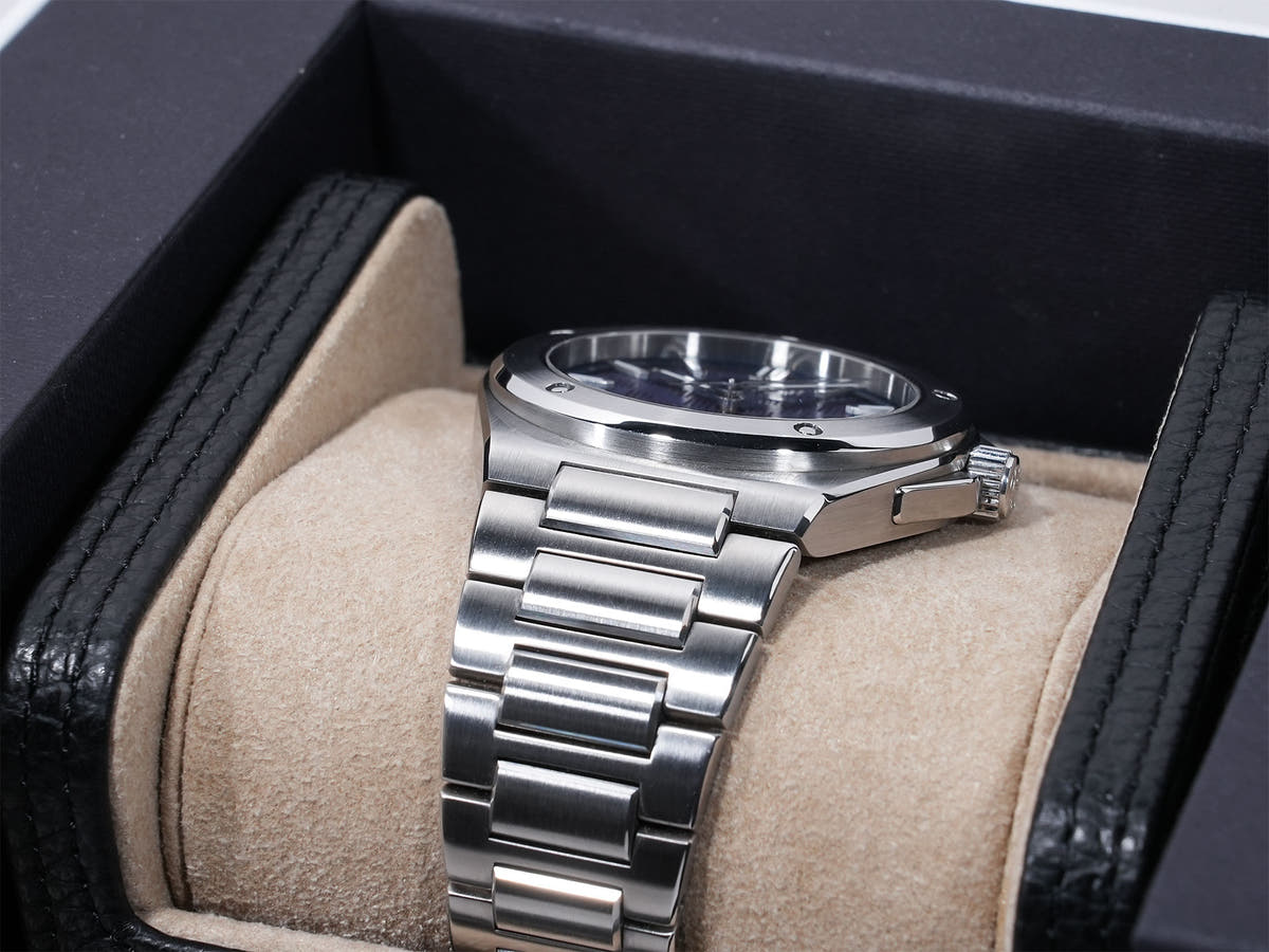 IWC インヂュニア オートマティック 40 Ref.IW328907 SS ブルー文字盤 美品 5jzs6zsh
