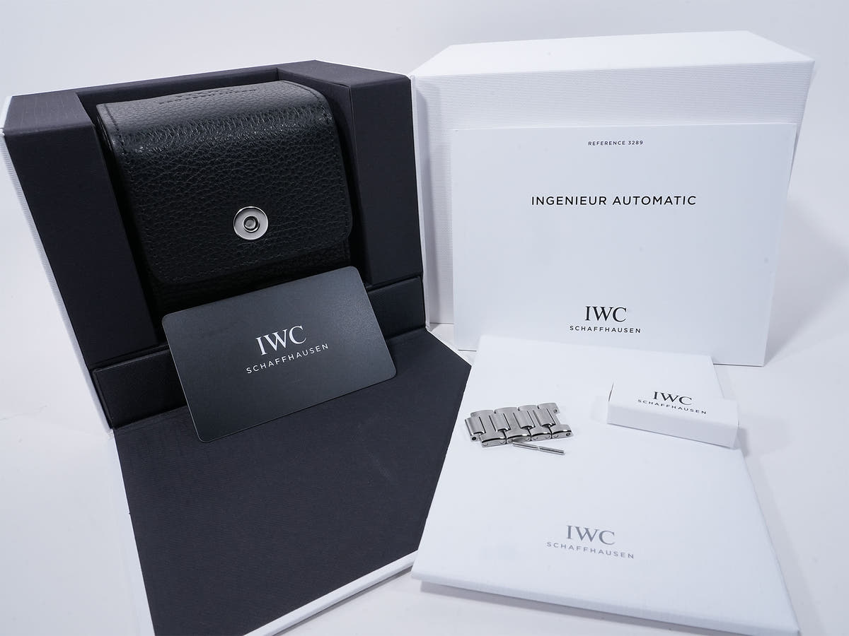 IWC インヂュニア オートマティック 40 Ref.IW328907 SS ブルー文字盤 美品 5jzs6zsh