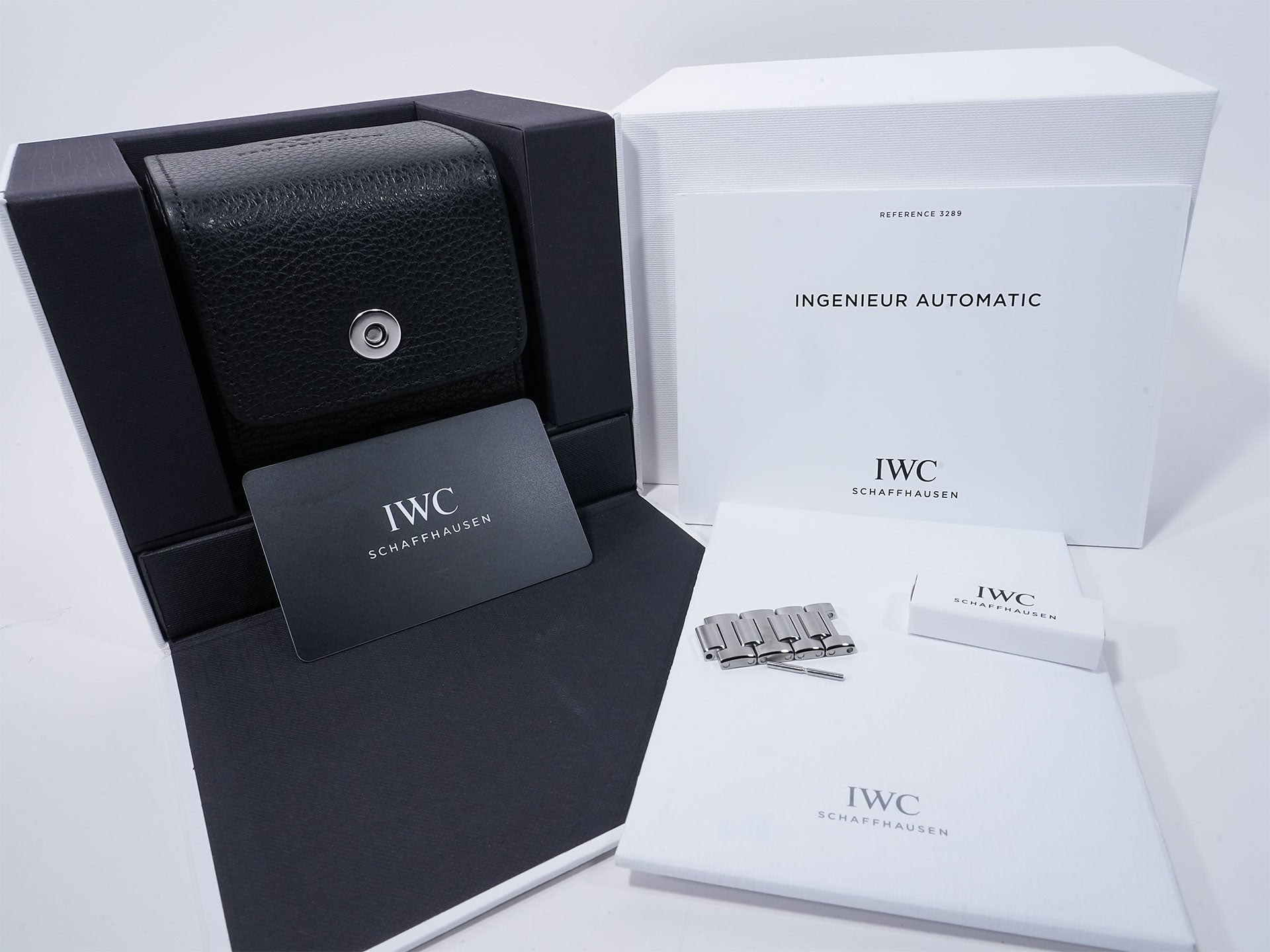 IWC インヂュニア オートマティック 40 Ref.IW328907 SS ブルー文字盤 美品 5jzs6zsh