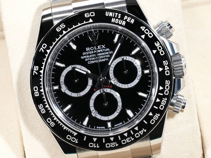 ロレックス デイトナ Ref.126500LN ステンレススチール ブラック文字盤