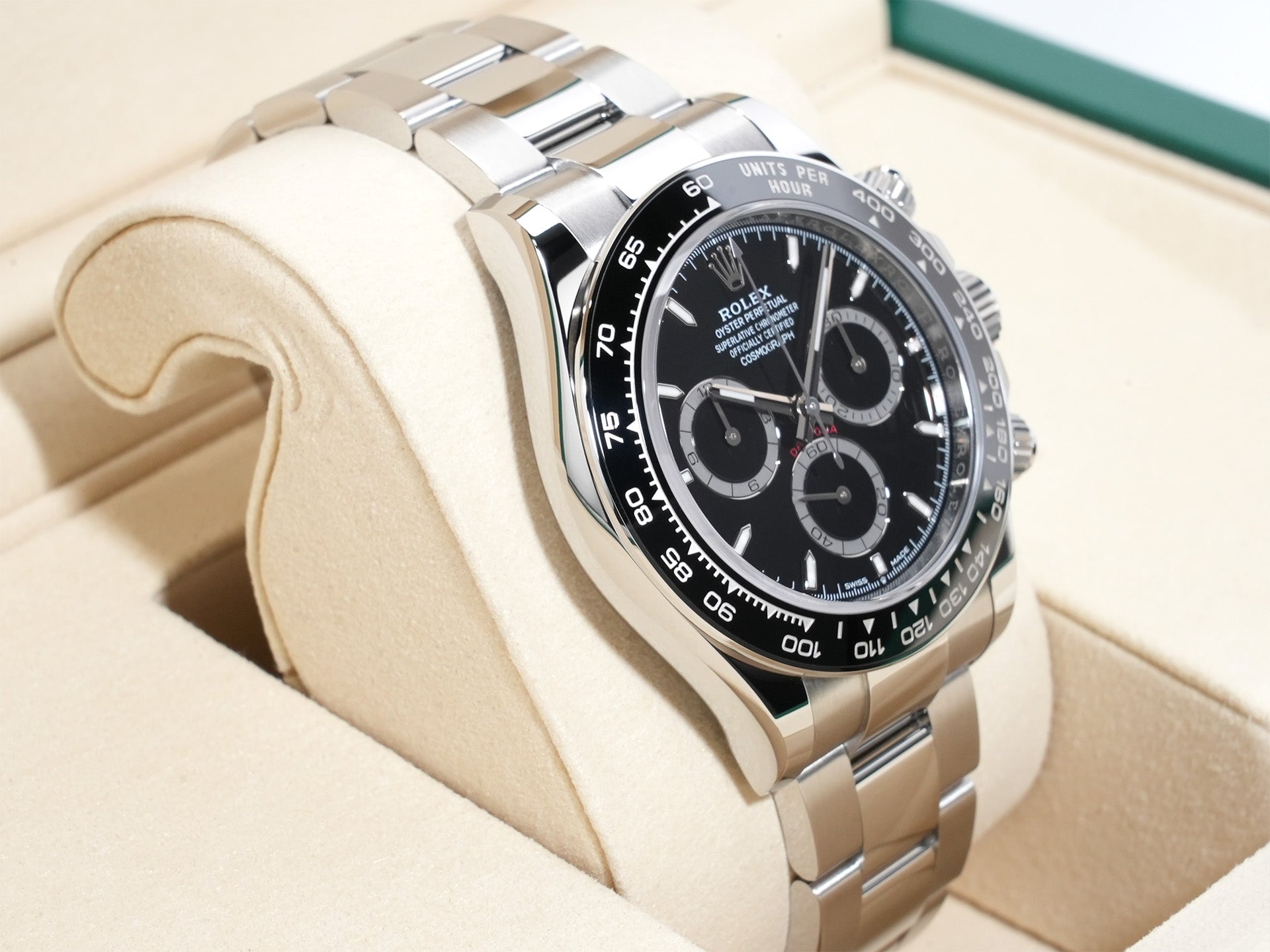 ロレックス デイトナ Ref.126500LN ステンレススチール ブラック文字盤