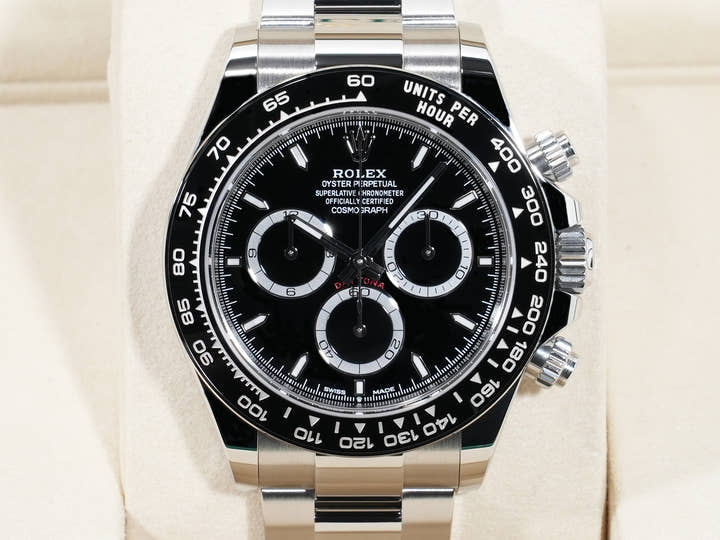ロレックス デイトナ Ref.126500LN ステンレススチール ブラック文字盤