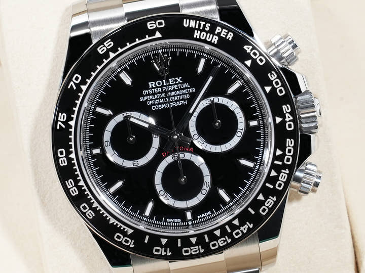 ロレックス デイトナ Ref.126500LN ステンレススチール ブラック文字盤