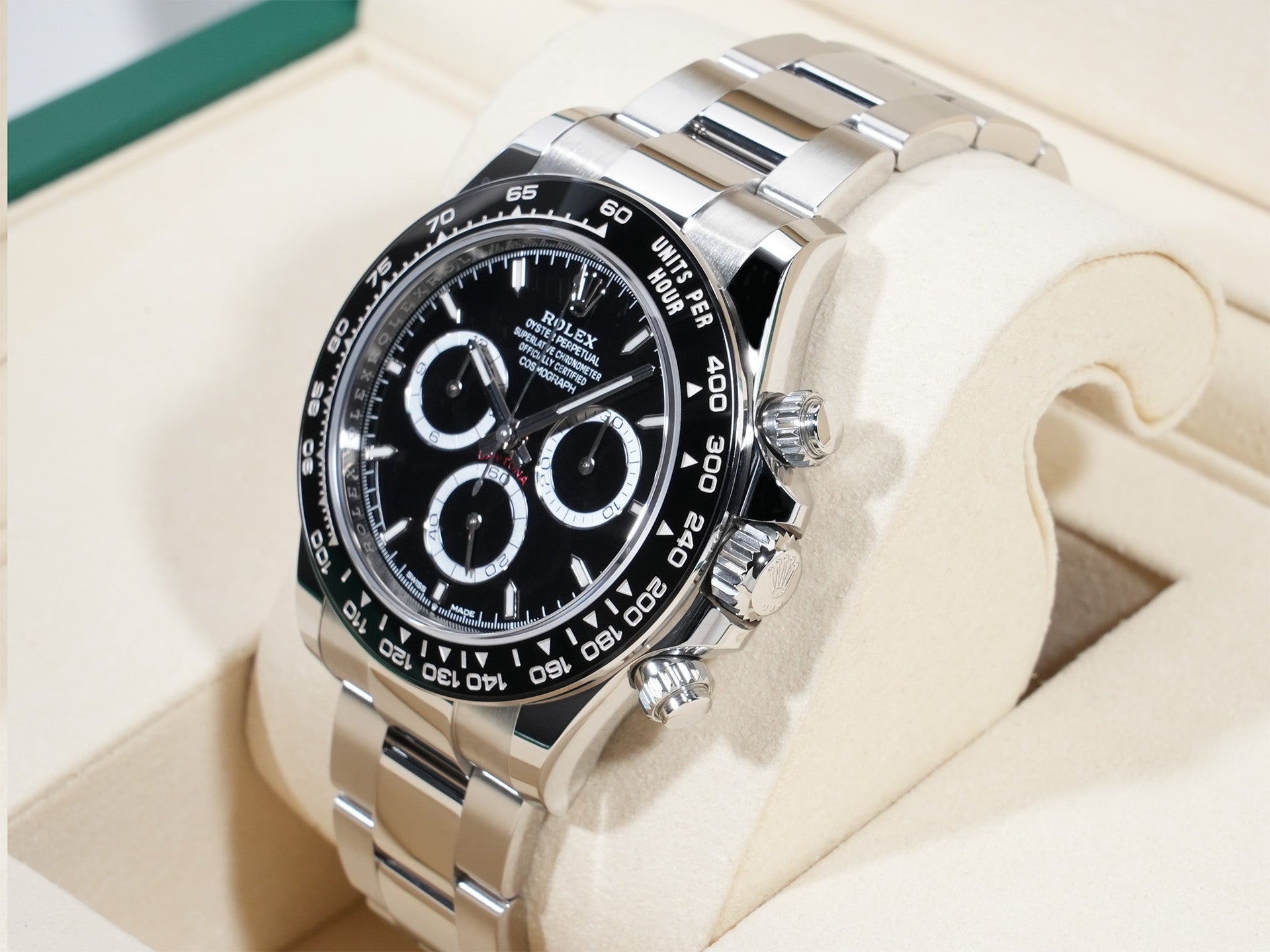 ロレックス デイトナ Ref.126500LN ステンレススチール ブラック文字盤