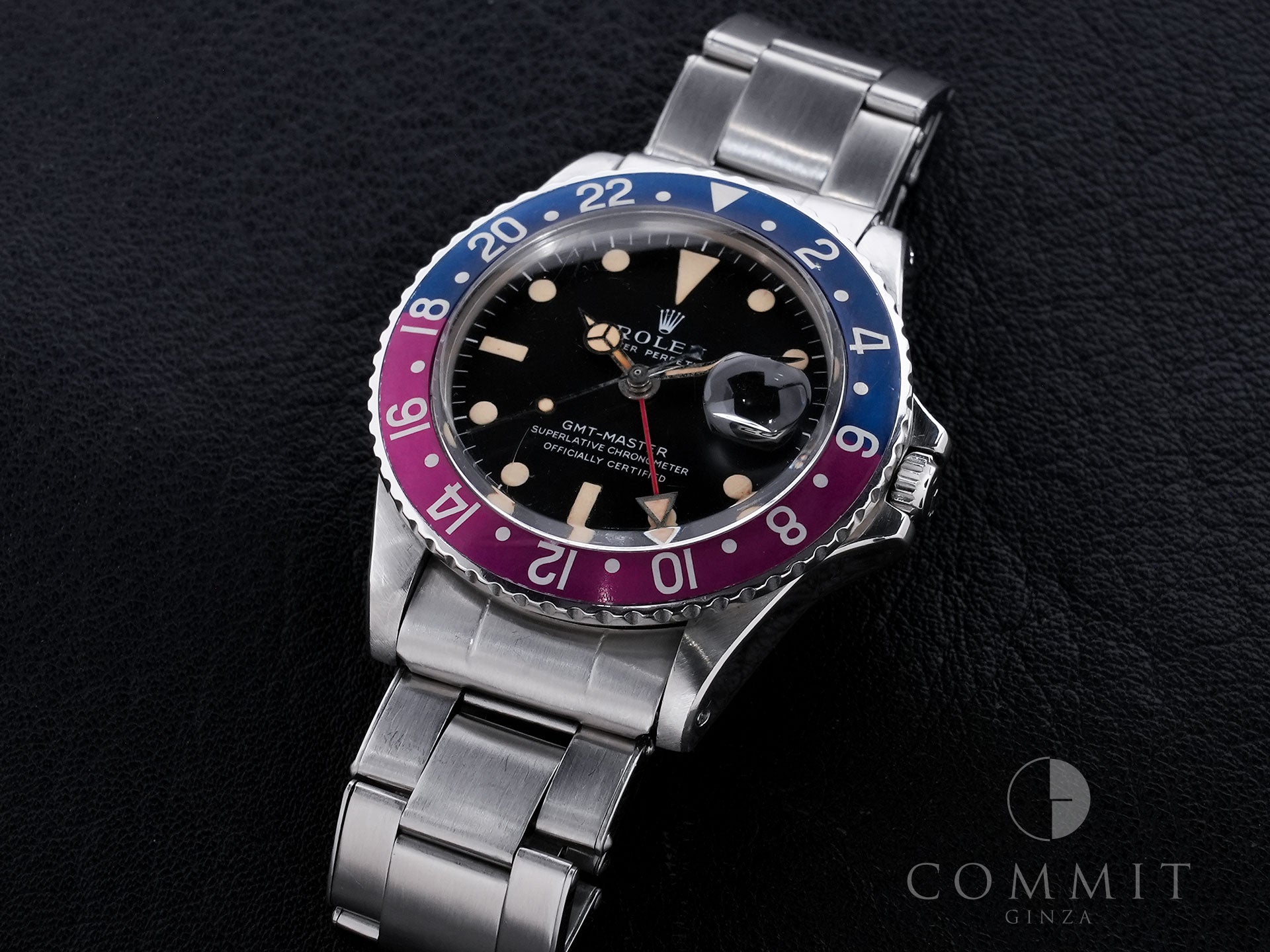 ロレックス GMTマスター Ref.1675 SS ブラック文字盤 中古 xtvnwtjv