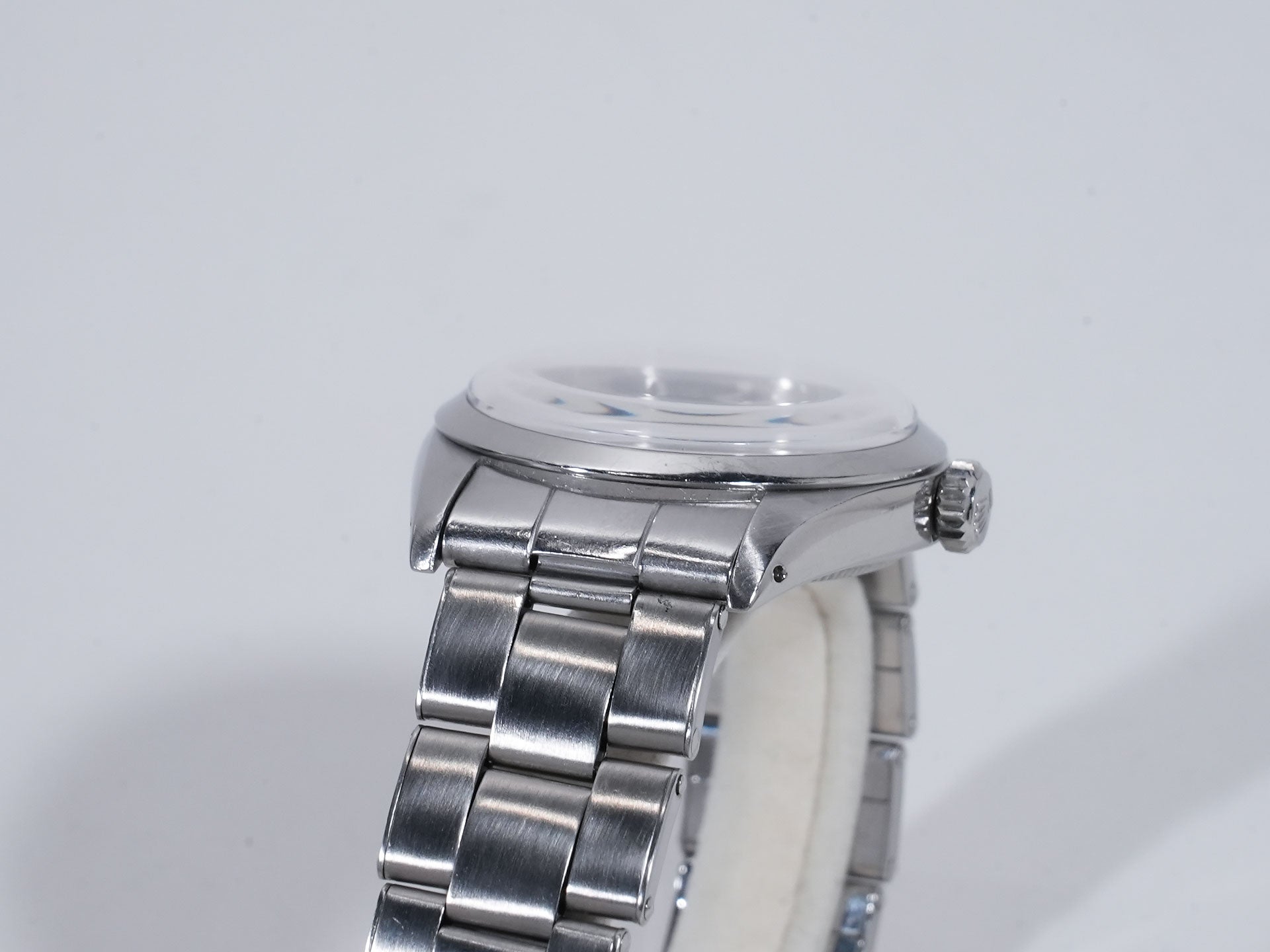 ロレックス オイスターパーペチュアルデイト Ref.1500 SS ブラック文字盤 中古 7yoqbgpt