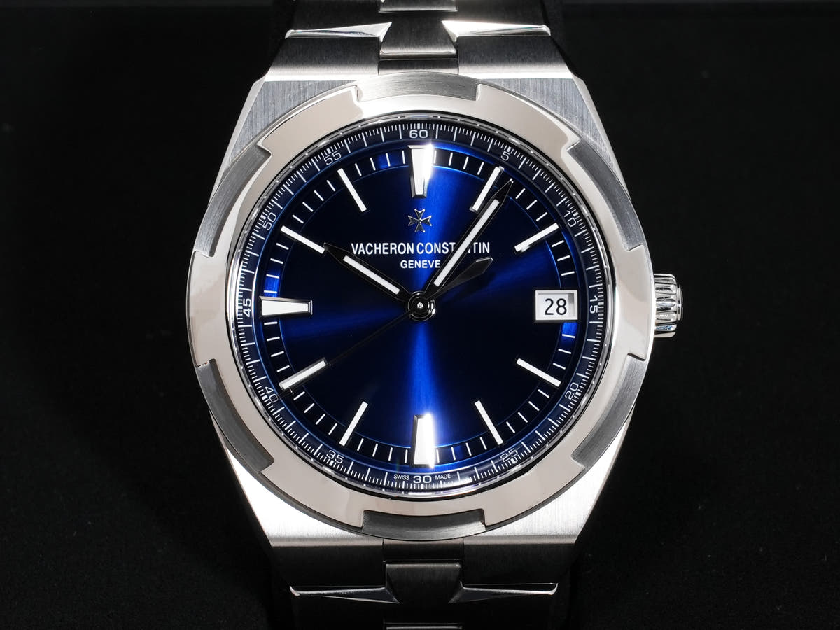 ヴァシュロンコンスタンタン オーヴァーシーズ Ref.4500V/110A-B128 SS ブルー文字盤 中古 qwep4ffe