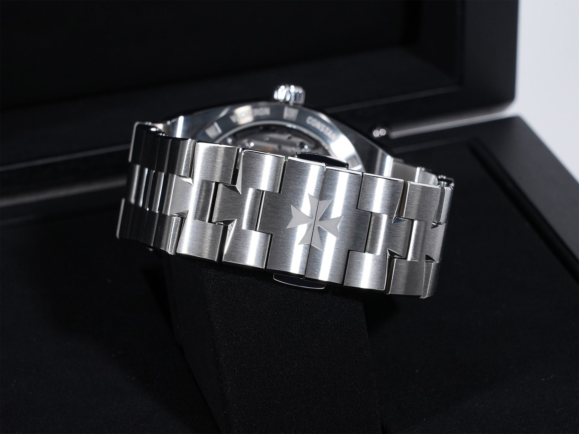 ヴァシュロンコンスタンタン オーヴァーシーズ Ref.4500V/110A-B128 SS ブルー文字盤 中古 qwep4ffe