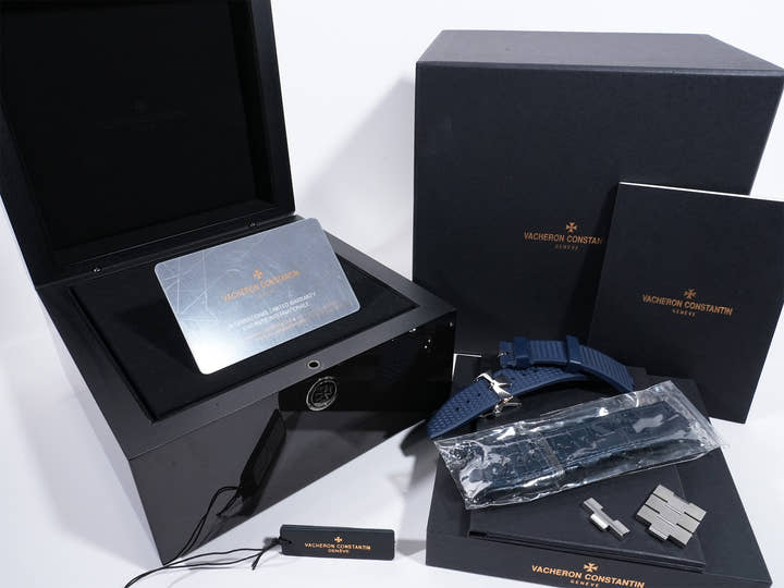 ヴァシュロンコンスタンタン オーヴァーシーズ Ref.4500V/110A-B128 SS ブルー文字盤 中古 qwep4ffe