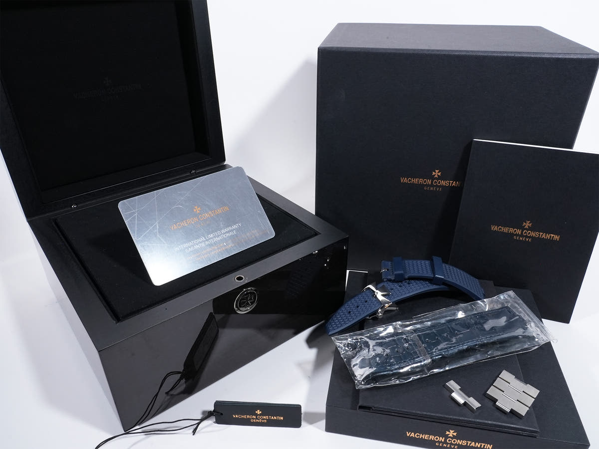 ヴァシュロンコンスタンタン オーヴァーシーズ Ref.4500V/110A-B128 SS ブルー文字盤 中古 qwep4ffe