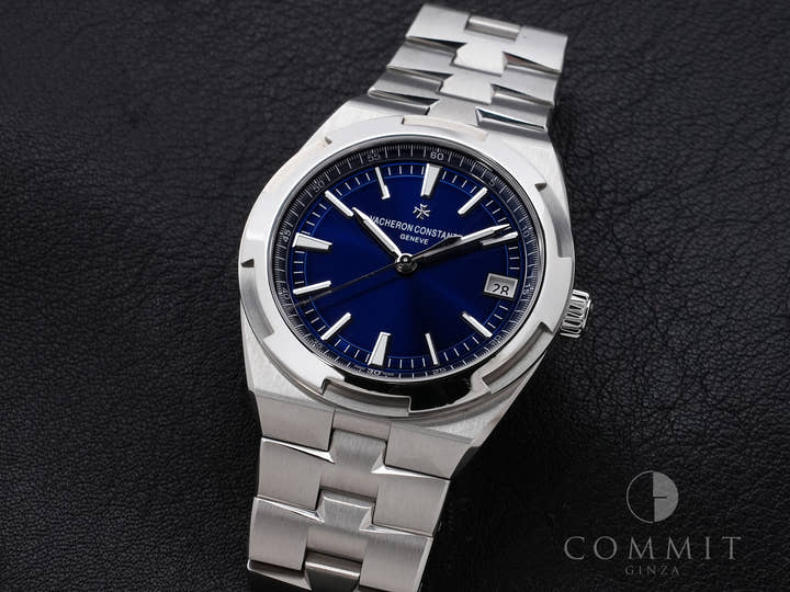 ヴァシュロンコンスタンタン オーヴァーシーズ Ref.4500V/110A-B128 SS ブルー文字盤 中古 qwep4ffe