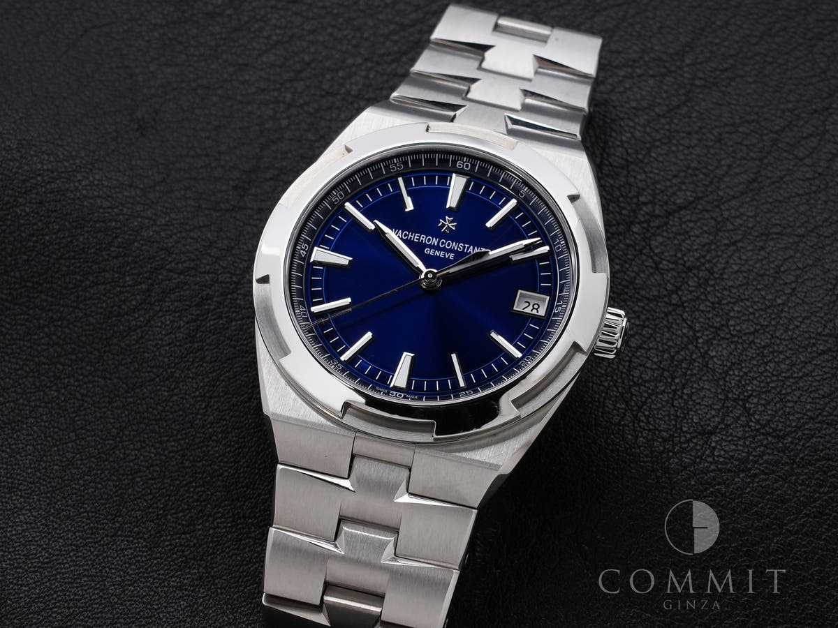 ヴァシュロンコンスタンタン オーヴァーシーズ Ref.4500V/110A-B128 SS ブルー文字盤 中古 qwep4ffe