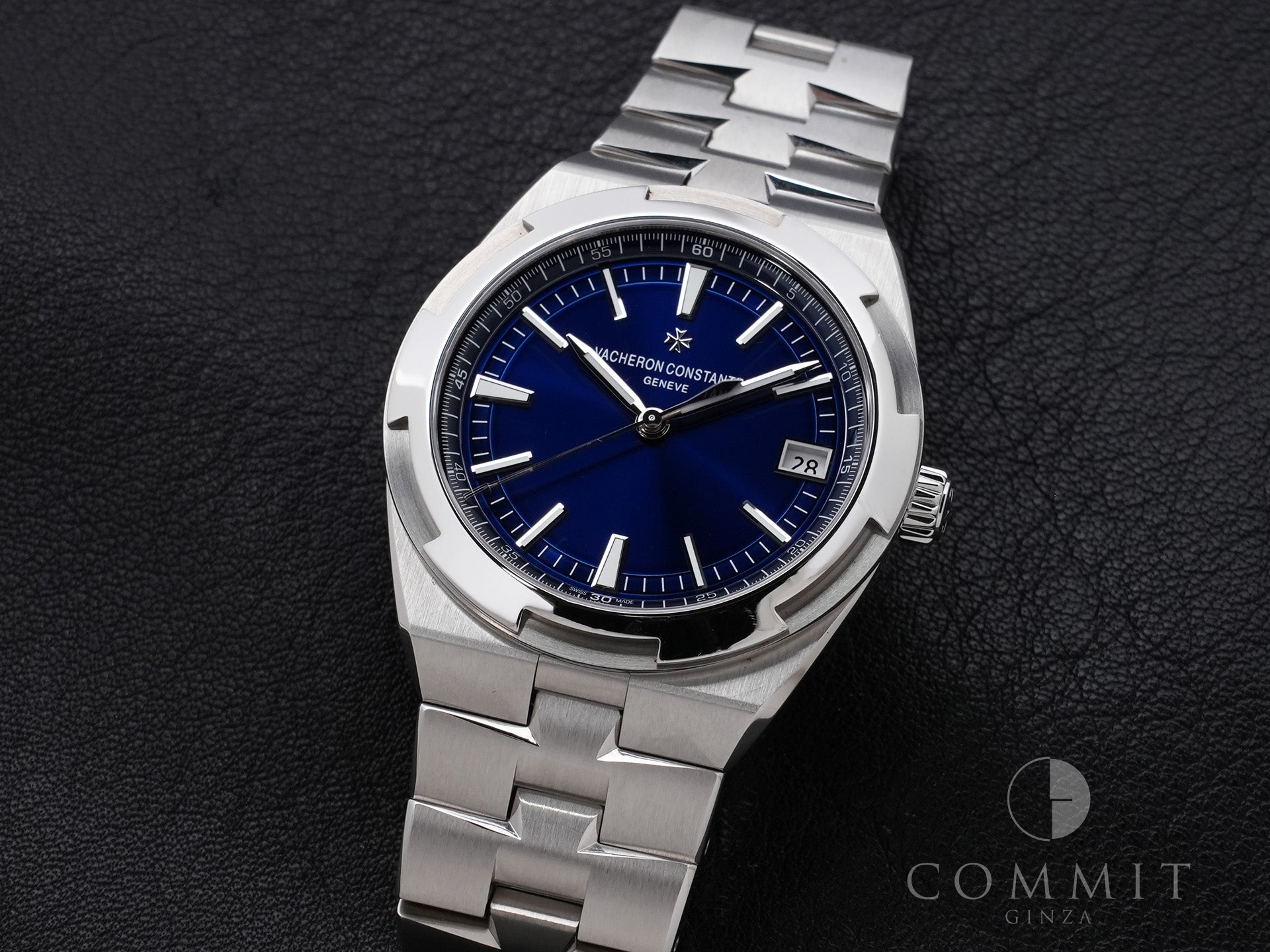 ヴァシュロンコンスタンタン オーヴァーシーズ Ref.4500V/110A-B128 SS ブルー文字盤 中古 qwep4ffe