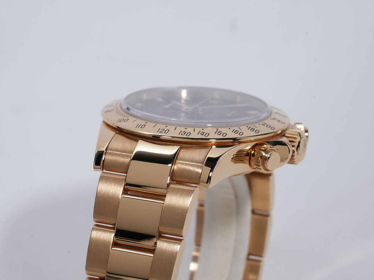 Rolex Daytona Ref.116528 18KYG Black Dial Used na4scjdg