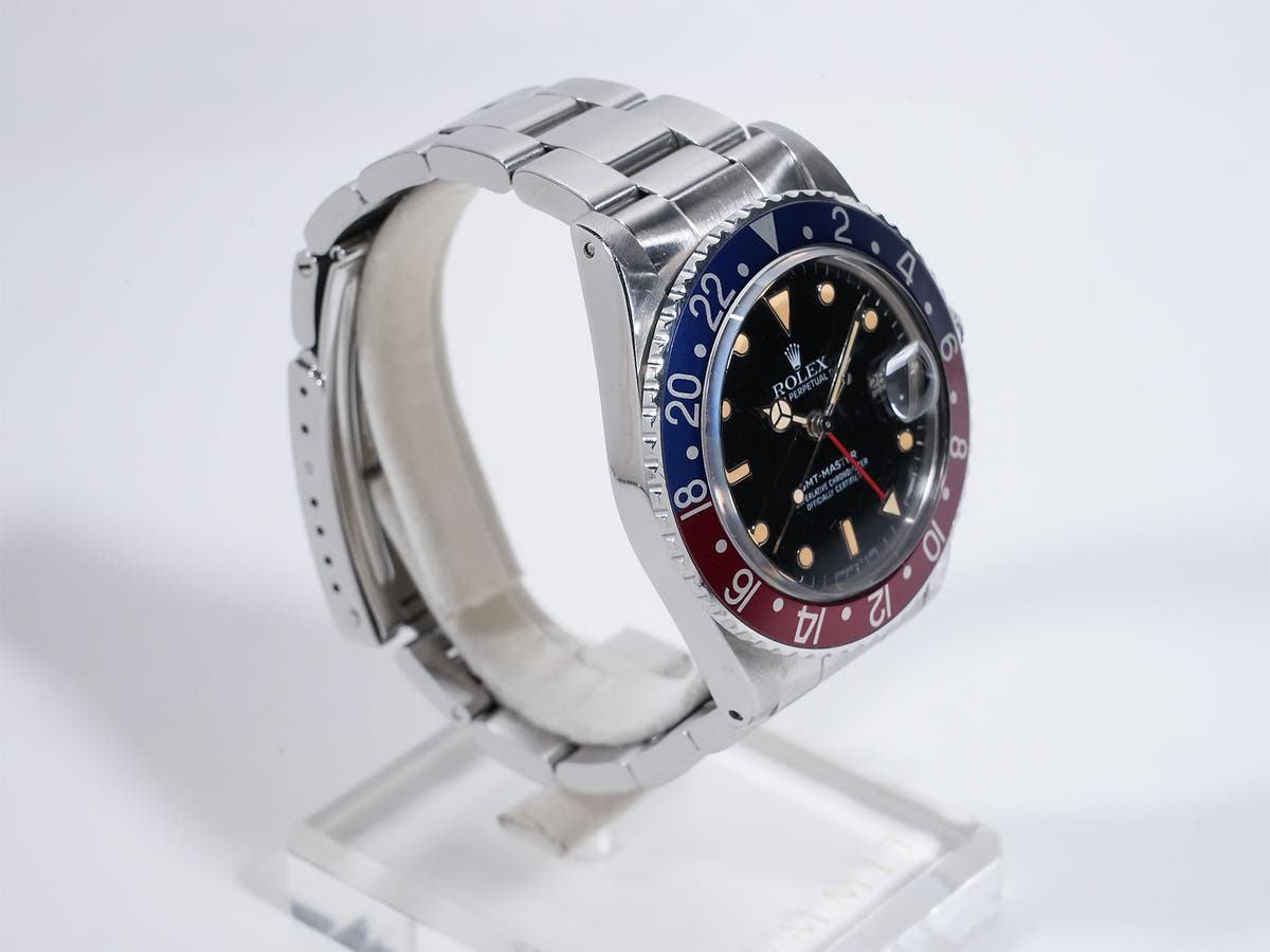Rolex GMT Master Ref.16750 SS Black Dial Used ziuh9uru