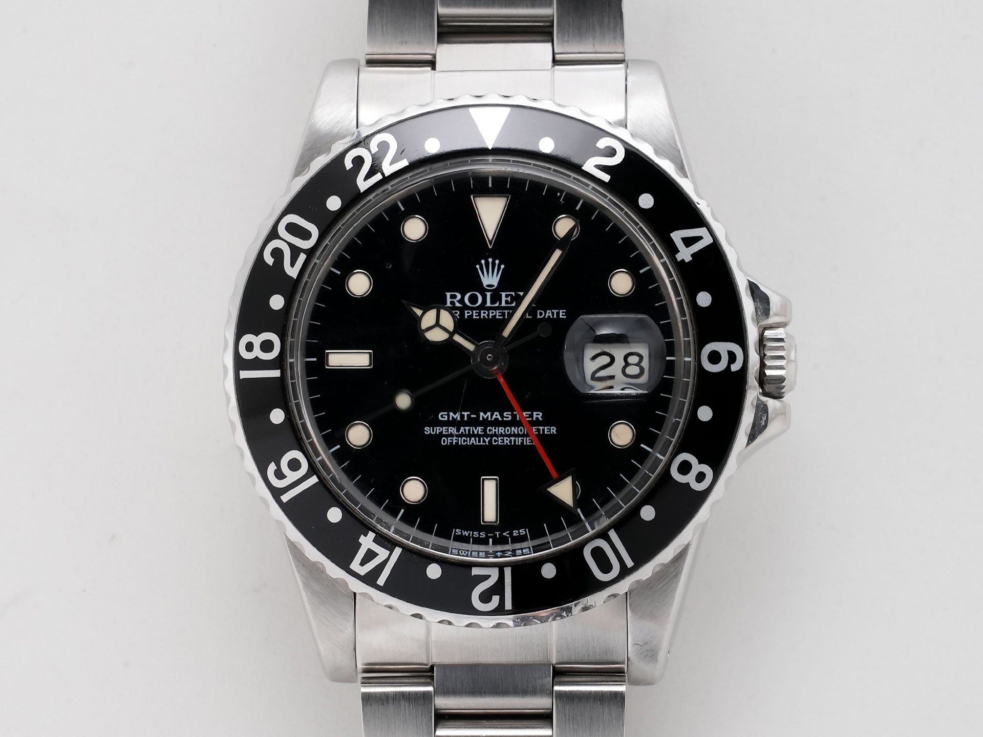 ロレックス GMTマスター Ref.16750 SS ブラック文字盤 中古 c4s7zt2j