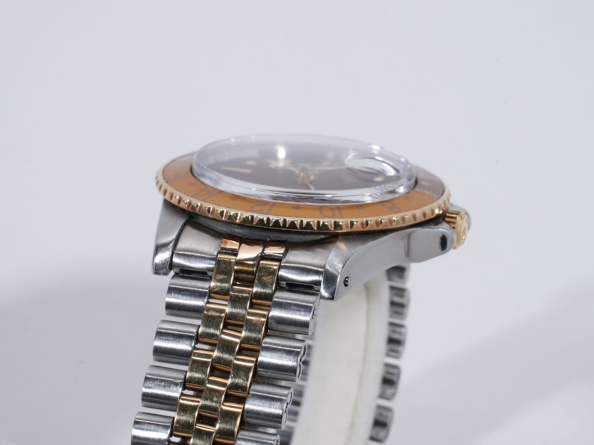 Rolex GMT Master Ref.1675/3 SS/YG Brown Dial Jubilee Bracelet Used gyafmnuv
