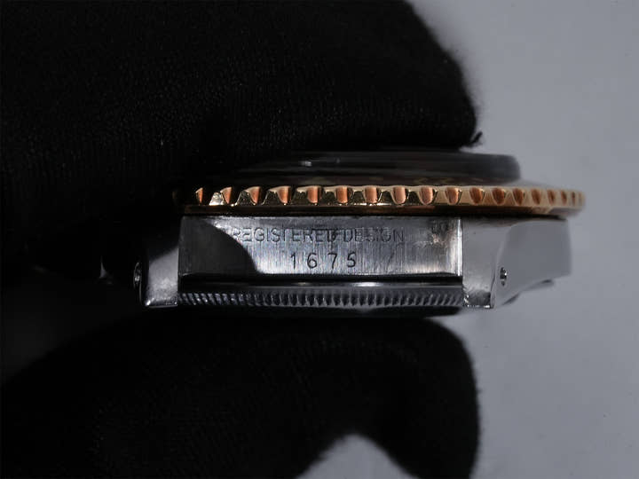 ロレックス GMTマスター Ref.1675/3 SS/YG ブラウン文字盤 ジュビリーブレスレット 中古 gyafmnuv