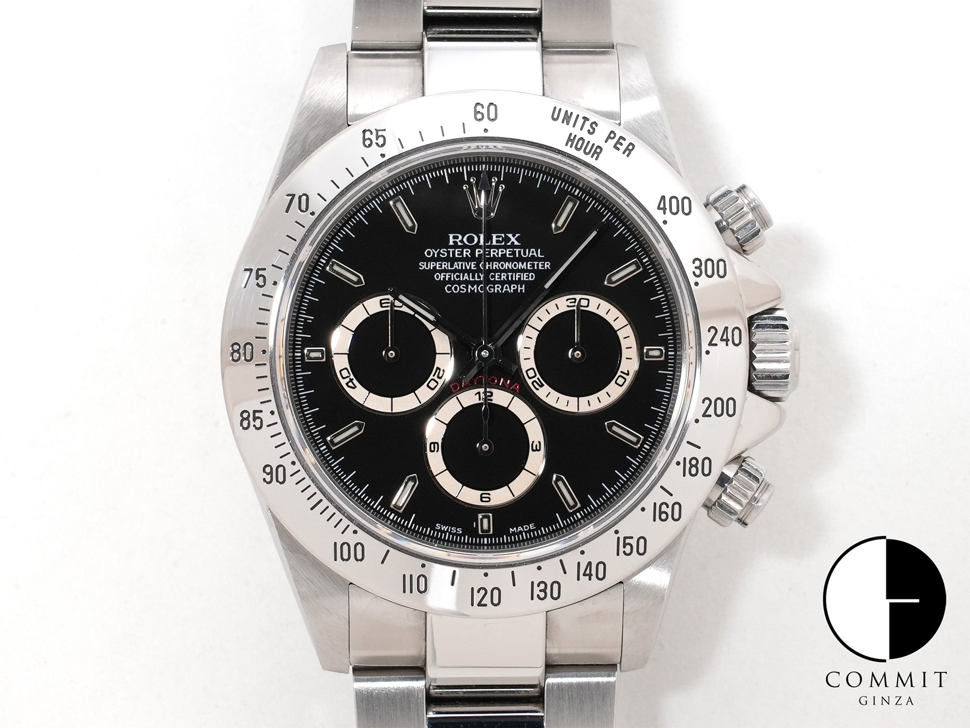 ロレックス デイトナ エルプリメロ Ref.16520 SS ブラック文字盤 中古 89mgtygg