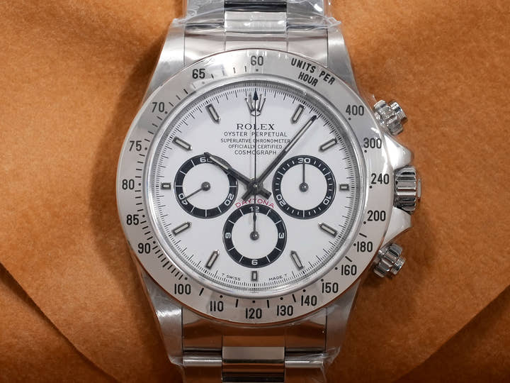 ロレックス デイトナ エルプリメロ Ref.16520 ステンレススチール ホワイト文字盤