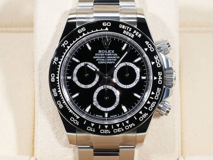 ロレックス デイトナ Ref.126500LN ステンレススチール ブラック文字盤