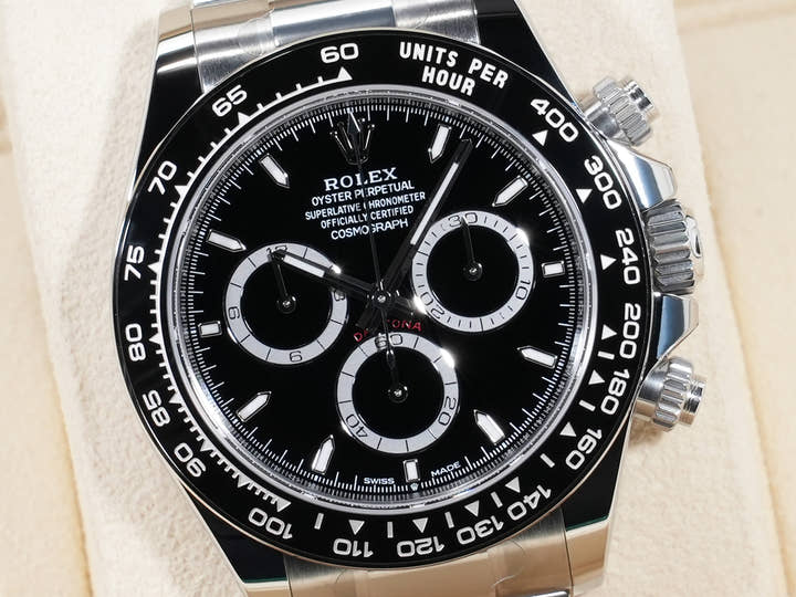 ロレックス デイトナ Ref.126500LN ステンレススチール ブラック文字盤