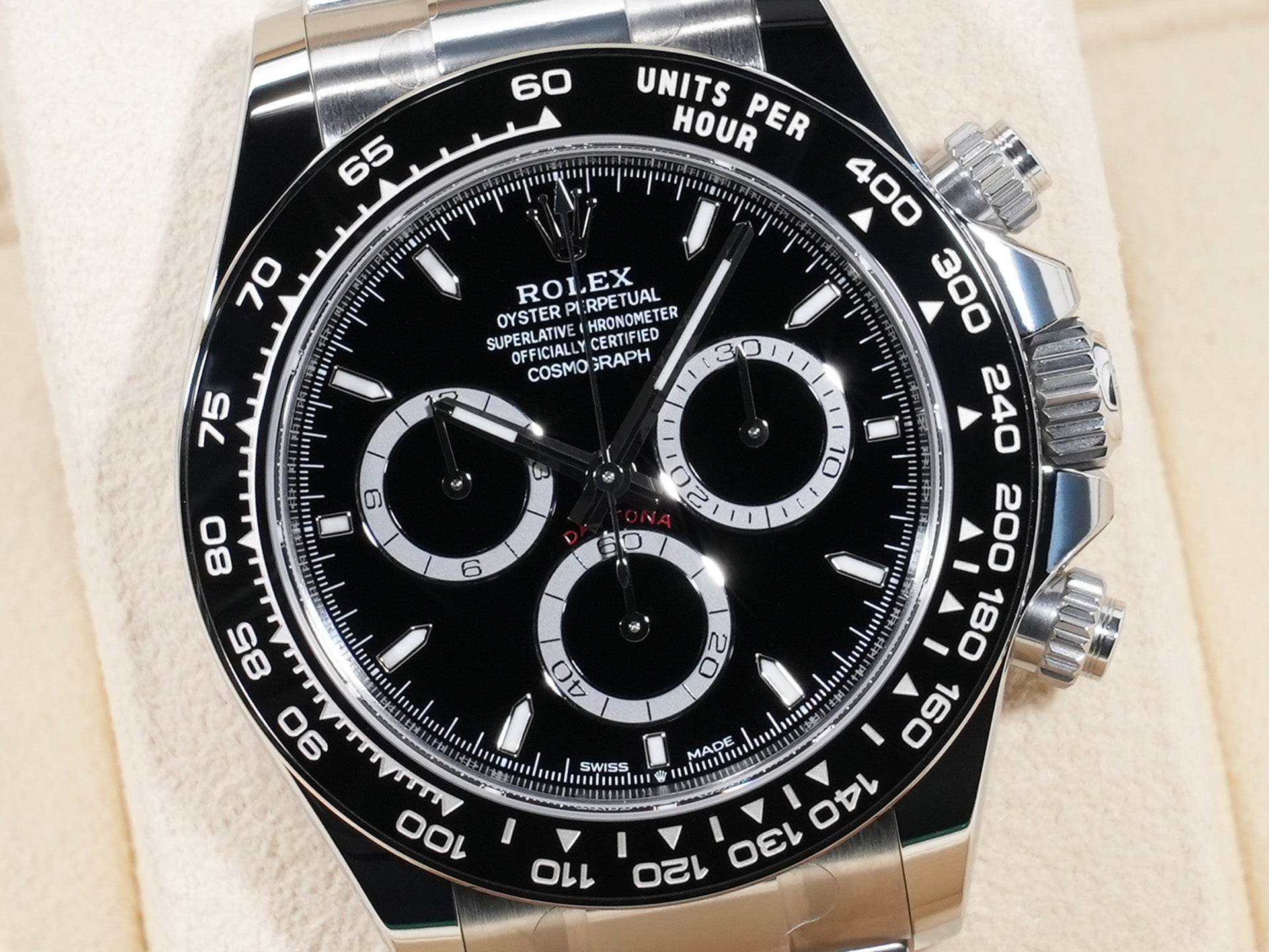 ロレックス デイトナ Ref.126500LN ステンレススチール ブラック文字盤