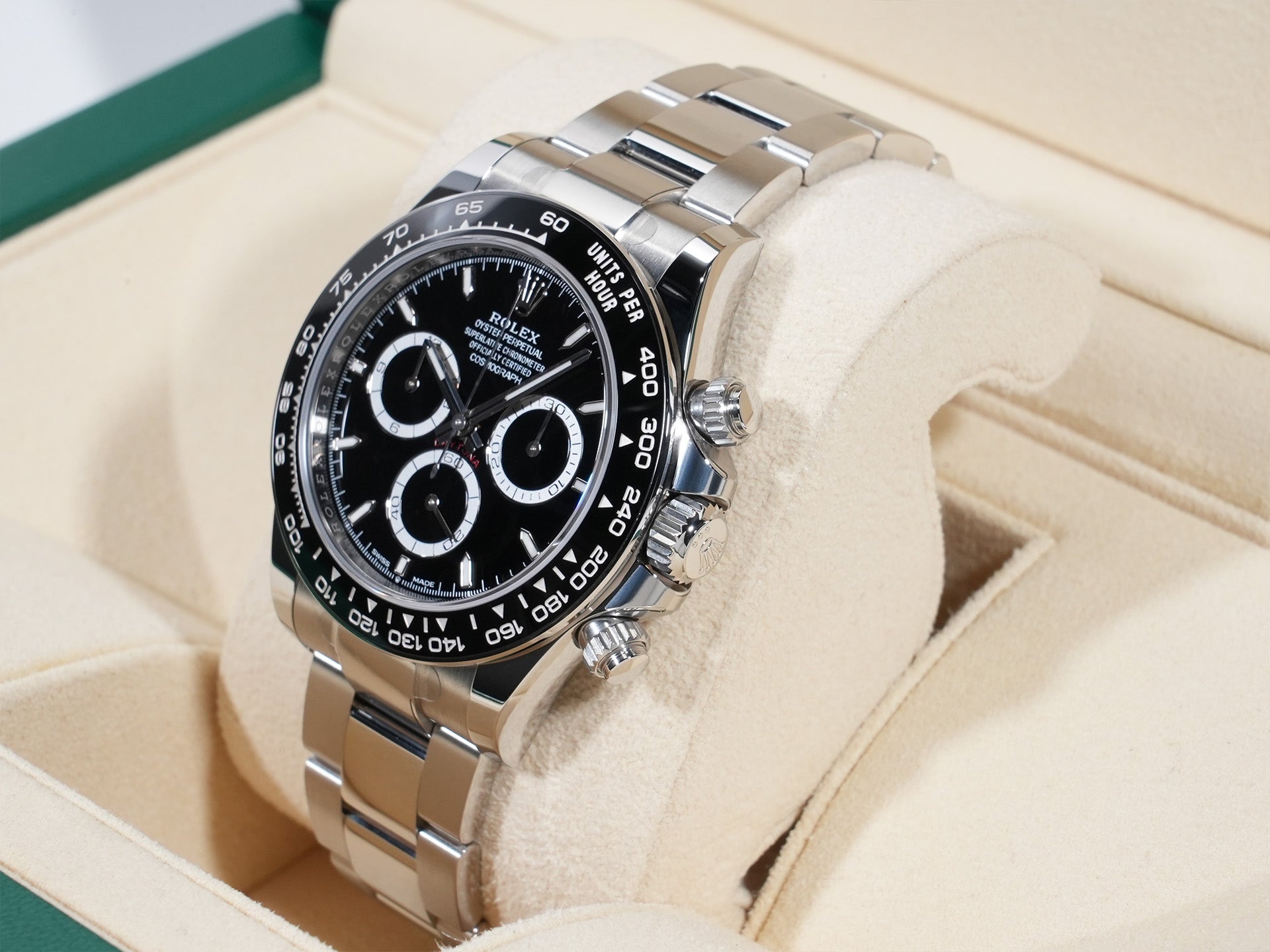 ロレックス デイトナ Ref.126500LN ステンレススチール ブラック文字盤