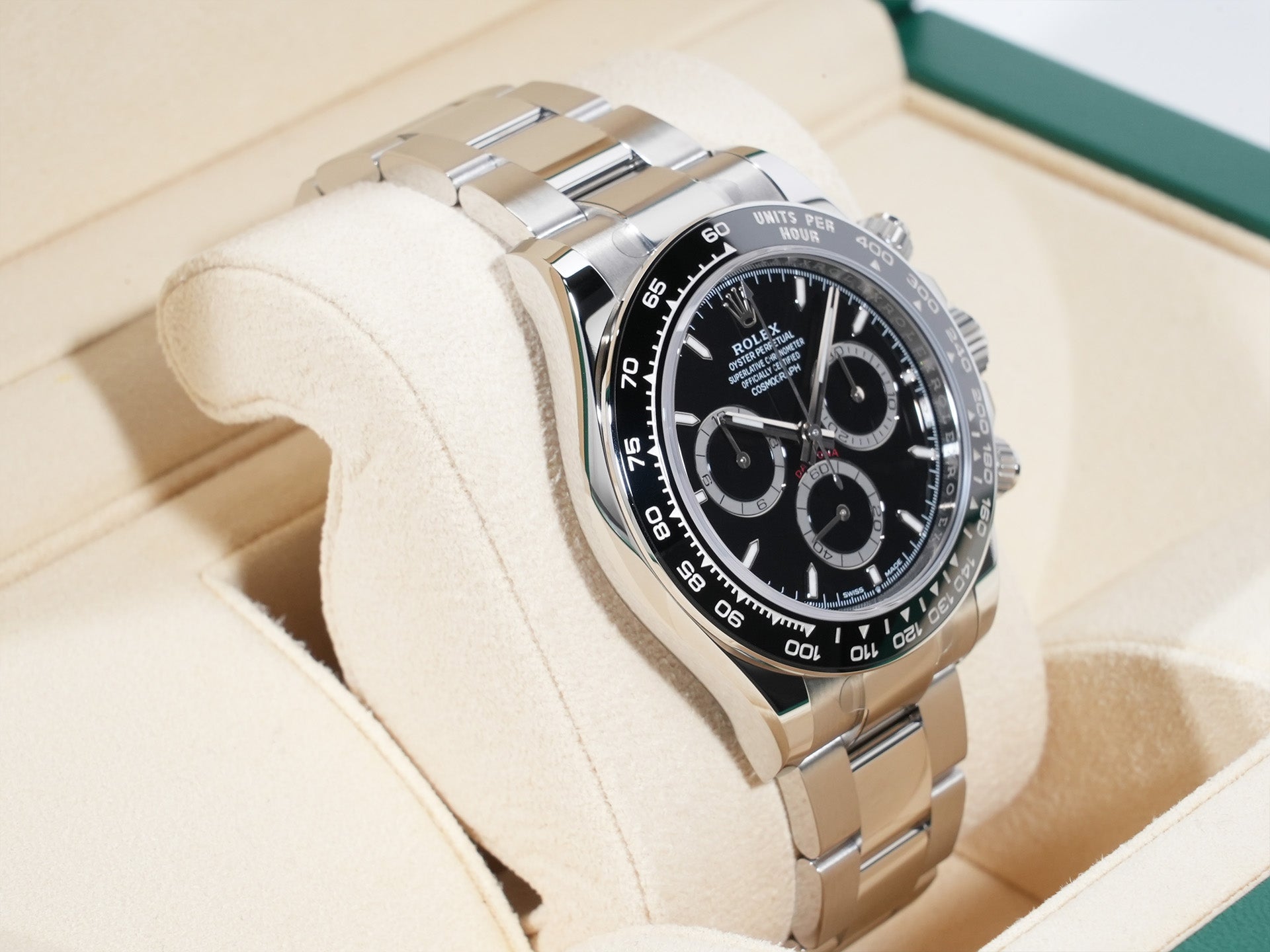 ロレックス デイトナ Ref.126500LN ステンレススチール ブラック文字盤