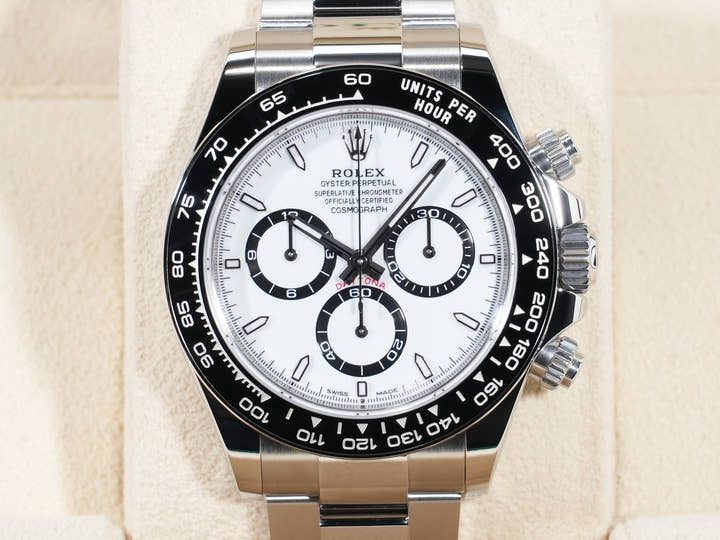 ロレックス デイトナ Ref.126500LN ステンレススチール ホワイト文字盤