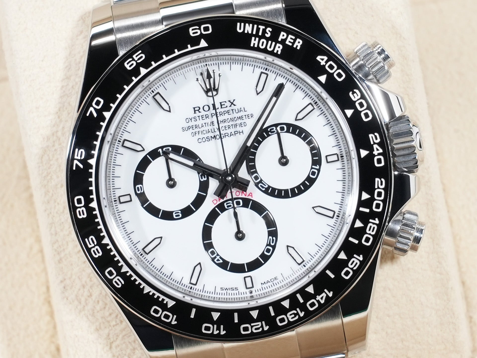ロレックス デイトナ Ref.126500LN ステンレススチール ホワイト文字盤