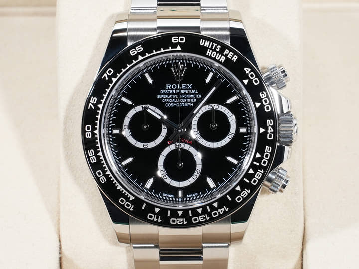 ロレックス デイトナ Ref.126500LN ステンレススチール ブラック文字盤