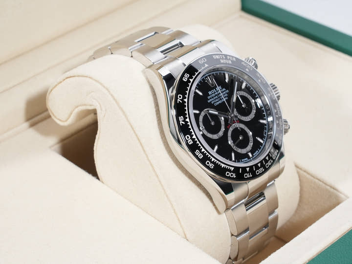 ロレックス デイトナ Ref.126500LN ステンレススチール ブラック文字盤