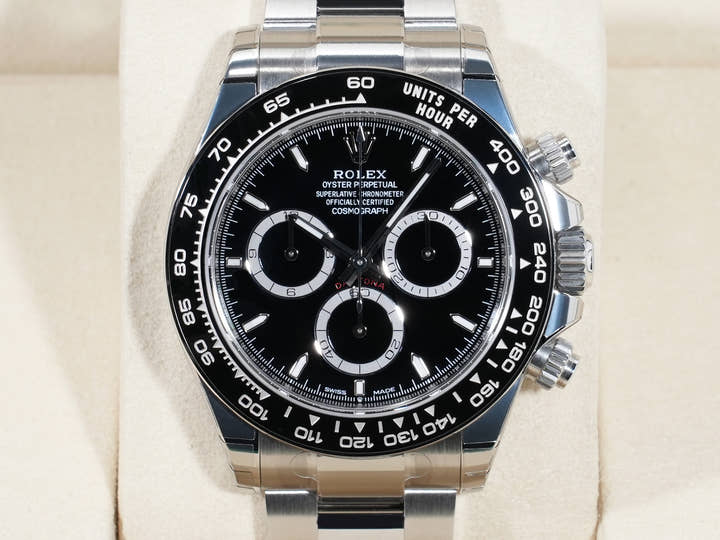 ロレックス デイトナ Ref.126500LN ステンレススチール ブラック文字盤