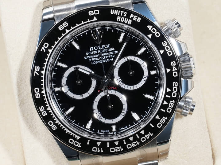 ロレックス デイトナ Ref.126500LN ステンレススチール ブラック文字盤