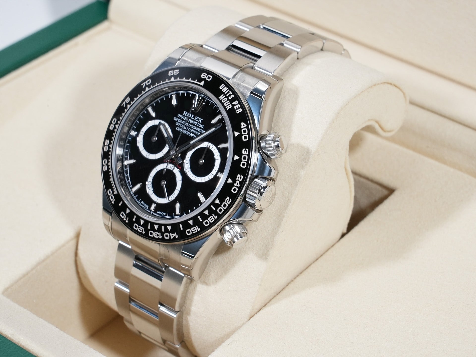 ロレックス デイトナ Ref.126500LN ステンレススチール ブラック文字盤