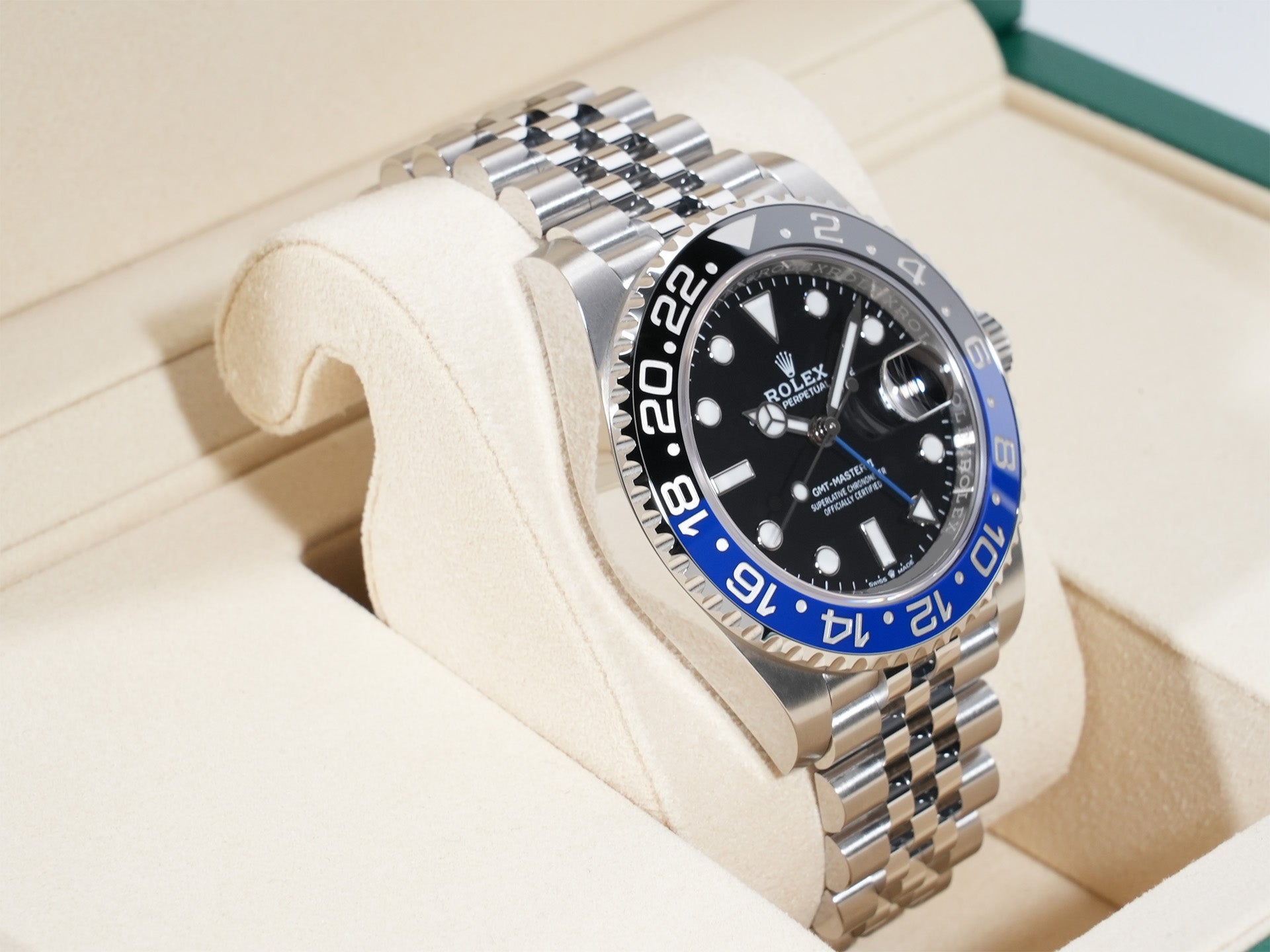ロレックス GMTマスターII Ref.126710BLNR ステンレススチール ブラック文字盤 ジュビリーブレスレット