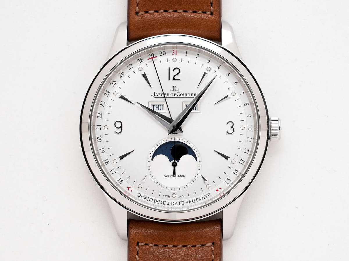 Jaeger-LeCoultre Master Control Calendar Ref.Q4148420 SS Silver Dial Used r6au3xrg