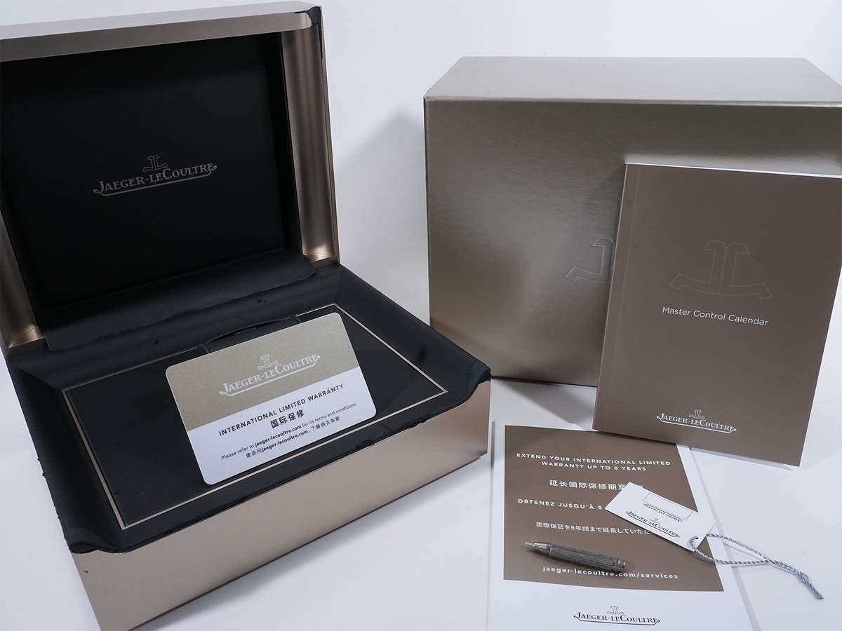 Jaeger-LeCoultre Master Control Calendar Ref.Q4148420 SS Silver Dial Used r6au3xrg