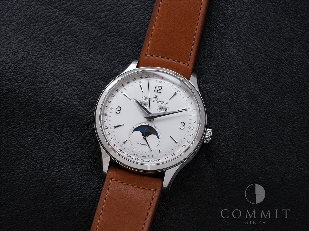 Jaeger-LeCoultre Master Control Calendar Ref.Q4148420 SS Silver Dial Used r6au3xrg