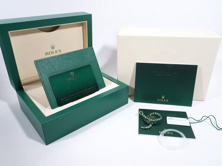 ロレックス GMTマスターII Ref.126710GRNR ステンレススチール ブラック文字盤 オイスターブレスレット