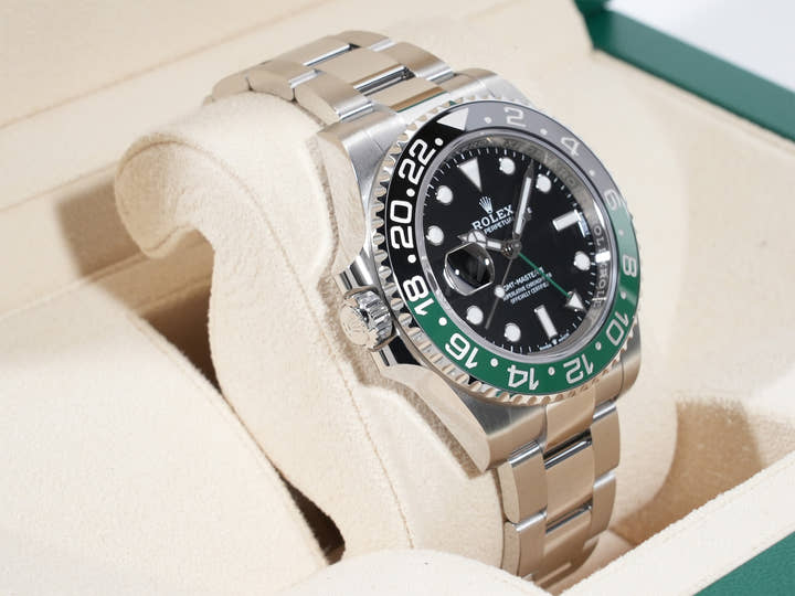 ロレックス GMTマスターII Ref.126720VTNR ステンレススチール ブラック文字盤 オイスターブレスレット