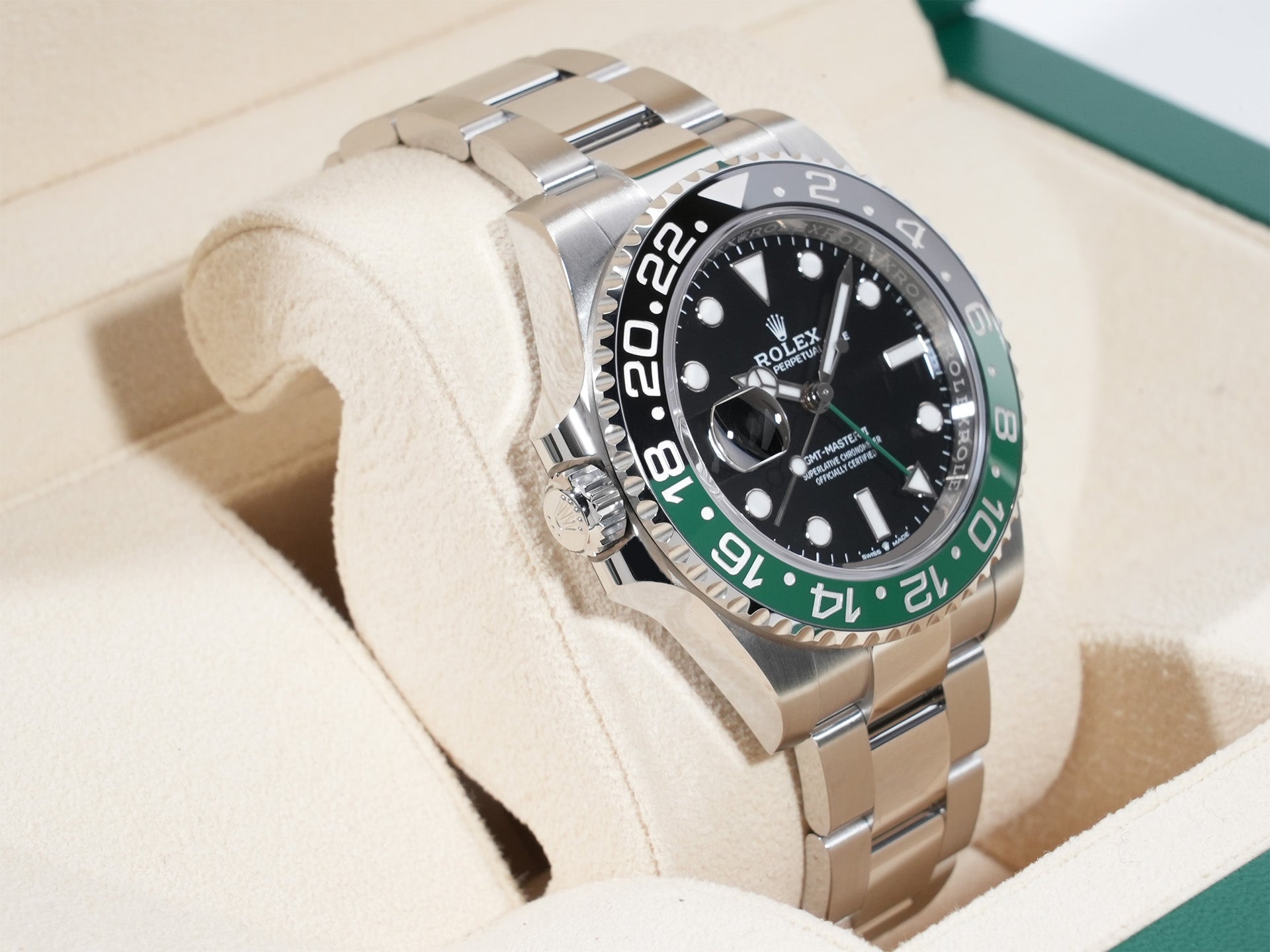 ロレックス GMTマスターII Ref.126720VTNR ステンレススチール ブラック文字盤 オイスターブレスレット